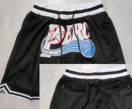 Men's #30 Perc O'Cet Black Basketball Shorts