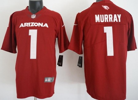 Men's Arizona Cardinals #1 Kyler Murray Limited Red Vapor Jersey
