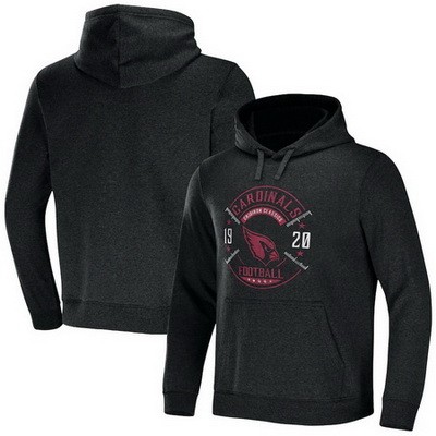 Men's Arizona Cardinals Black x Darius Rucker Collection 2 Hit Pullover Hoodie