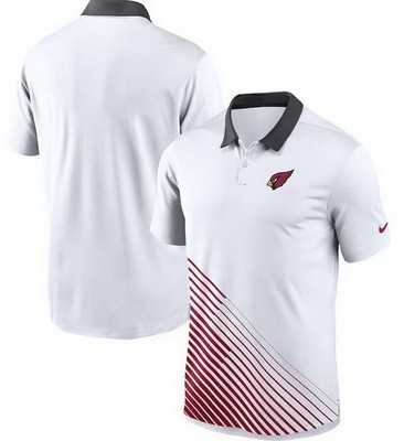 Men's Arizona Cardinals White RedVapor Performance Polo