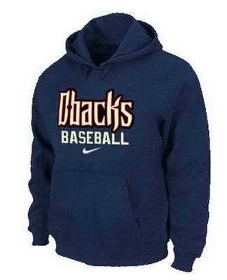 Men's Arizona Diamondbacks Navy Blue Printed Pullover Hoodie