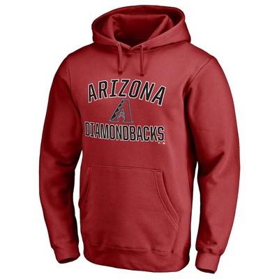 Men's Arizona Diamondbacks Printed Pullover Hoodie 112497