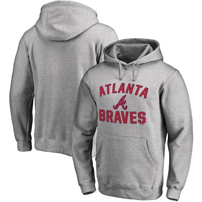 Men's Atlanta Braves Printed Pullover Hoodie 112110