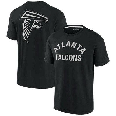 Men's Atlanta Falcons Black Super Soft Short Sleeve T Shirt