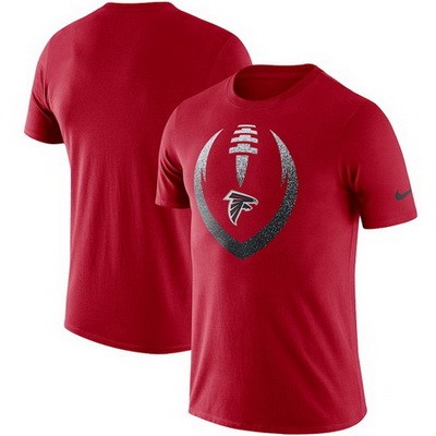 Men's Atlanta Falcons Red Fan Gear Modern Icon Performance T-Shirt