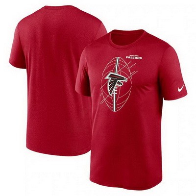 Men's Atlanta Falcons Red Legend Icon Performance T Shirt