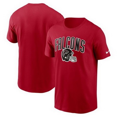 Men's Atlanta Falcons Red Team Athletic T Shirt