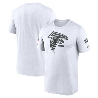 Men's Atlanta Falcons White 2024 Salute To Service Legend Performance T Shirt