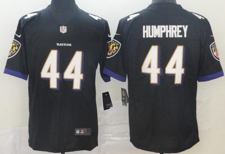 Men's Baltimore Ravens #44 Marlon Humphrey Limited Black Vapor Untouchable Jersey