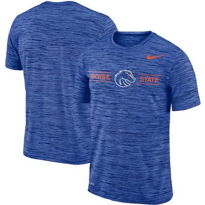 Men's Boise State Broncos Royal Velocity Sideline Legend Performance T Shirt 201048