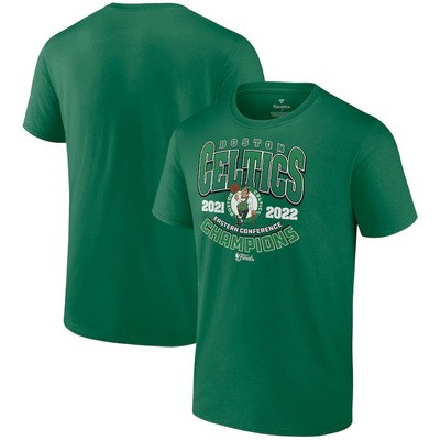 Men's Boston Celtics Green 2022 Eastern Conference Champions Trap T-Shirt