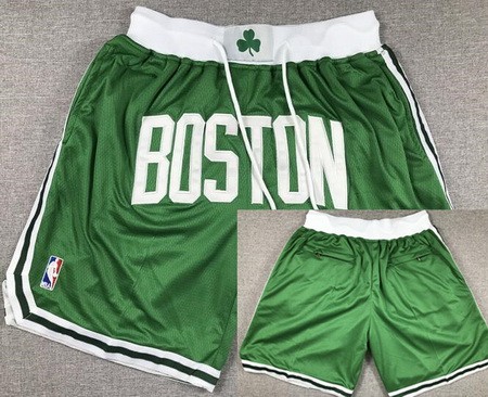 Men's Boston Celtics Green 2023 Just Don Shorts