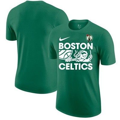 Men's Boston Celtics Green Courtside This Is Our Year T Shirt