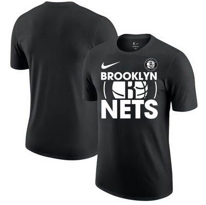 Men's Brooklyn Nets Black Courtside This Is Our Year T Shirt