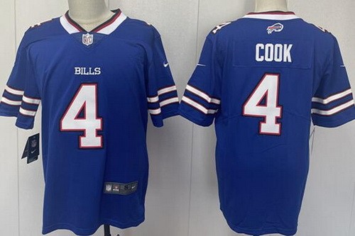 Men's Buffalo Bills #4 James Cook Limited Blue Vapor Jersey