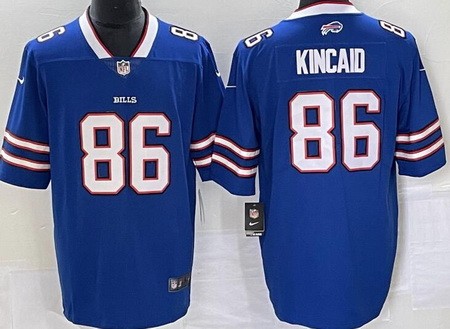 Men's Buffalo Bills #86 Dalton Kincaid Limited Blue Vapor Jersey