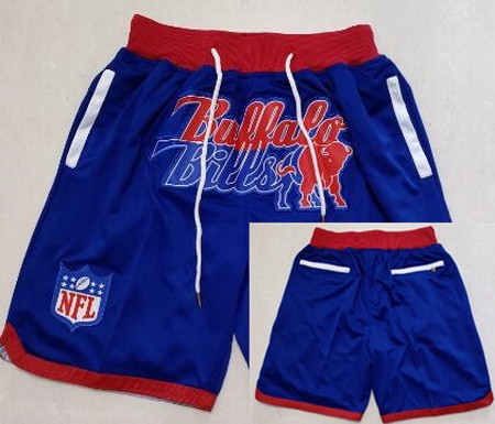 Men's Buffalo Bills Blank Blue Just Don Shorts