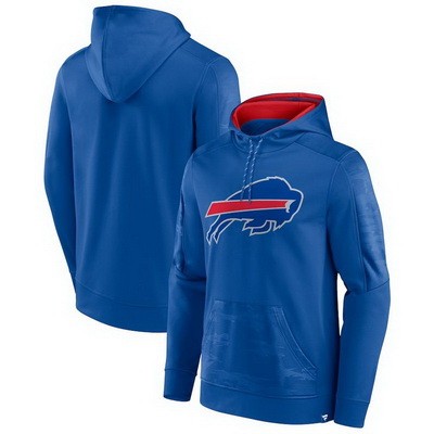 Men's Buffalo Bills Blue On The Ball Pullover Hoodie