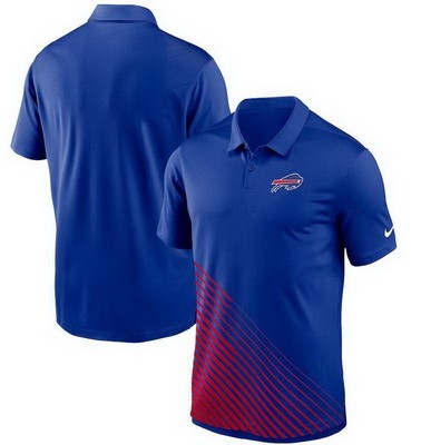 Men's Buffalo Bills Blue Red Vapor Performance Polo