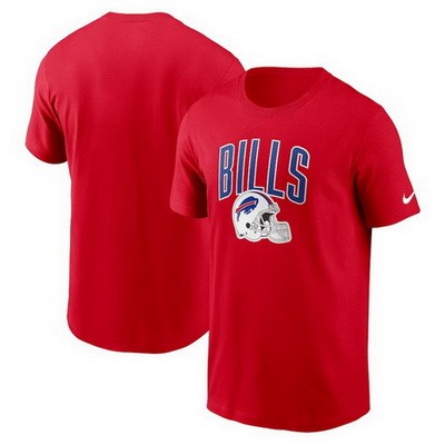 Men's Buffalo Bills Red Team Athletic T Shirt