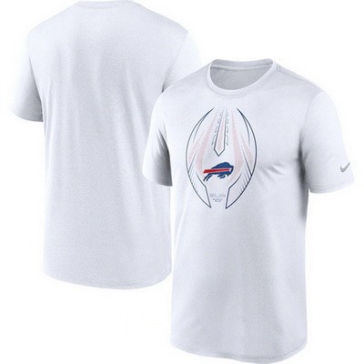 Men's Buffalo Bills White Legend Icon T-Shirt