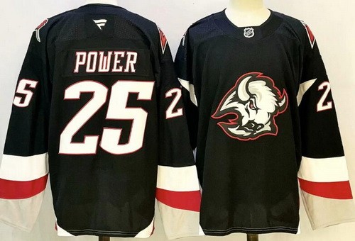 Men's Buffalo Sabres #25 Owen Power Authentic Jersey