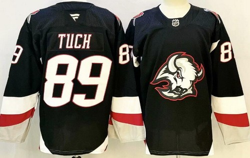 Men's Buffalo Sabres #89 Alex Tuch Black Authentic Jersey
