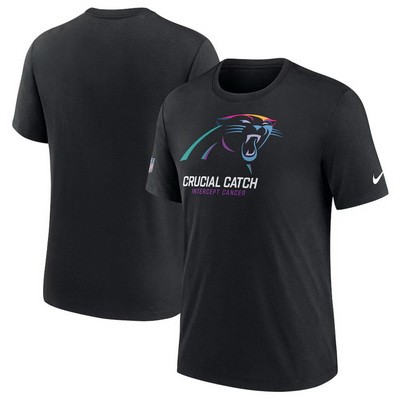 Men's Carolina Panthers Black 2024 Crucial Catch T Shirt