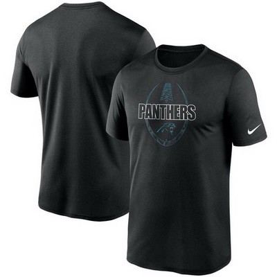 Men's Carolina Panthers Black Icon Performance T-Shirt