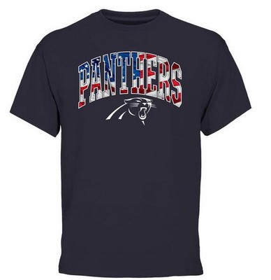 Men's Carolina Panthers Printed T Shirt 0518