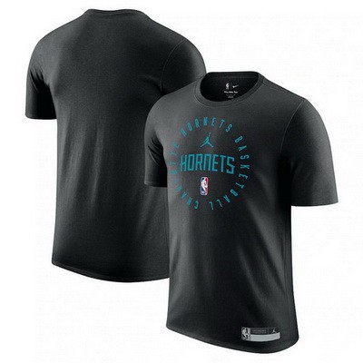 Men's Charlotte Hornets Black Legend On Court Practice Performance T Shirt
