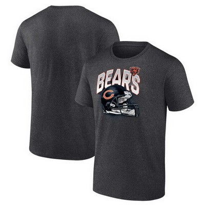 Men's Chicago Bears Gray Printed T Shirt 302209