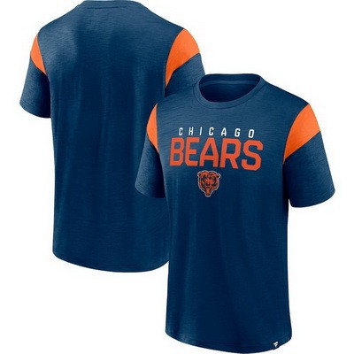 Men's Chicago Bears Navy Home Stretch Team T Shirt