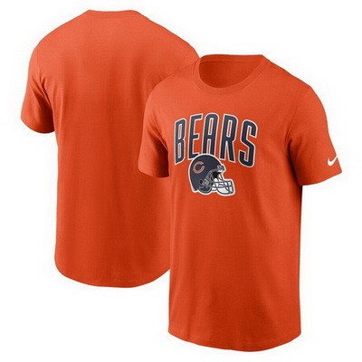 Men's Chicago Bears Orange Team Athletic T Shirt