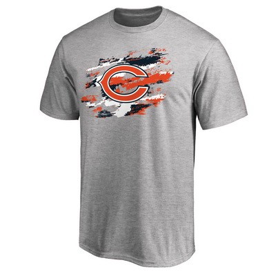 Men's Chicago Bears Printed T Shirt 0608