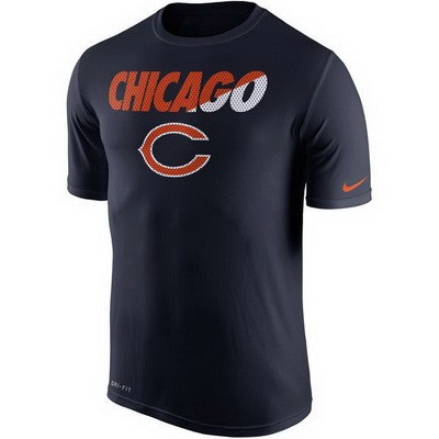 Men's Chicago Bears Printed T Shirt 0612