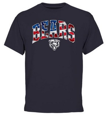Men's Chicago Bears Printed T Shirt 0614