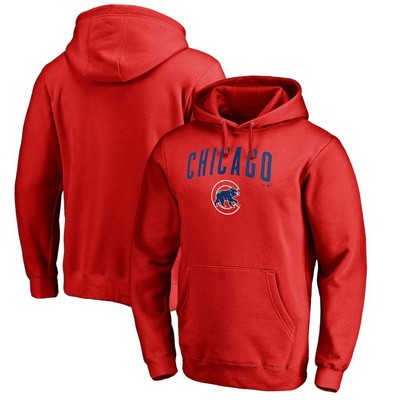 Men's Chicago Cubs Printed Pullover Hoodie 112346