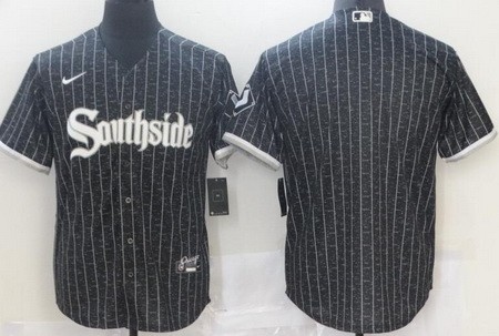 Men's Chicago White Sox Blank 2021 City Cool Base Jersey