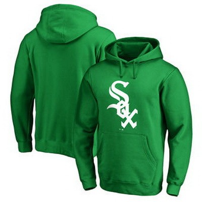 Men's Chicago White Sox Green Printed Pullover Hoodie