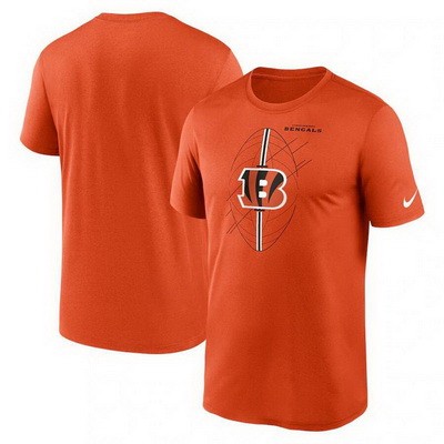 Men's Cincinnati Bengals Orange Legend Icon Performance T Shirt