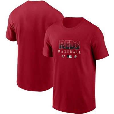 Men's Cincinnati Reds Printed T Shirt 112024
