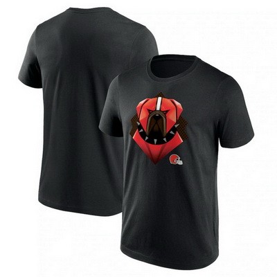 Men's Cleveland Browns Black 2024 Draft Illustrated T Shirt