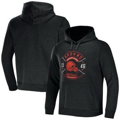 Men's Cleveland Browns Black x Darius Rucker Collection 2 Hit Pullover Hoodie