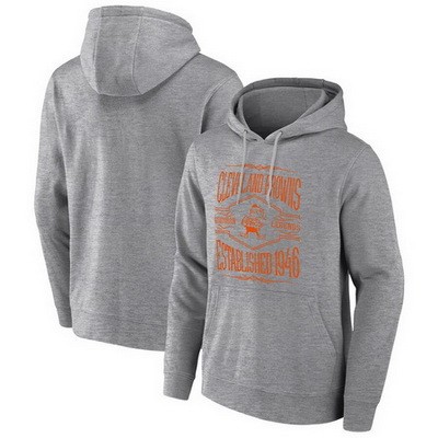Men's Cleveland Browns Gray x Darius Rucker Collection 2 Hit Pullover Hoodie
