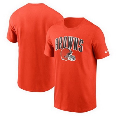 Men's Cleveland Browns Orange Team Athletic T Shirt