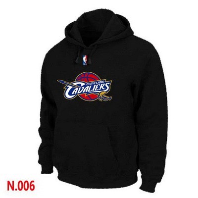 Men's Cleveland Cavaliers Black Printed Pullover Hoodie
