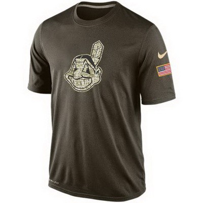 Men's Cleveland Indians Printed T Shirt 10586