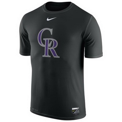 Men's Colorado Rockies Printed T Shirt 10736