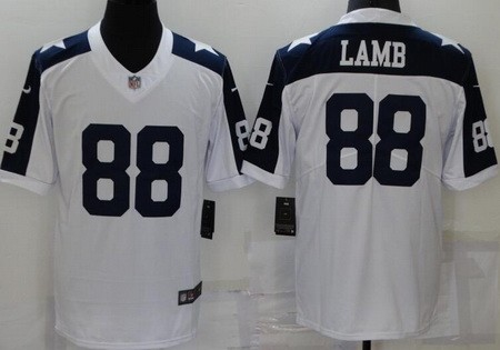 Men's Dallas Cowboys #88 CeeDee Lamb Limited White Alternate Vapor Jersey